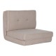 Разтегателен диван Home ESPRIT Бежов Scandi 70 X 76 X 60 CM Разтегателен диван Home ESPRIT Бежов Scandi 70 X 76 X 60 CM
