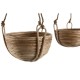 Комплект саксии Home ESPRIT Естествен плетена ракита Въже 31 x 31 x 23 cm (3 Части) Комплект саксии Home ESPRIT Естествен плетена ракита Въже 31 x 31 x 23 cm (3 Части)