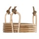 Комплект саксии Home ESPRIT Естествен плетена ракита Въже 31 x 31 x 23 cm (3 Части) Комплект саксии Home ESPRIT Естествен плетена ракита Въже 31 x 31 x 23 cm (3 Части)