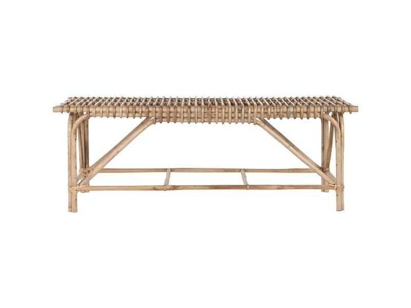 Табуретка Home ESPRIT Естествен плетена ракита 130 X 46 X 47 cm