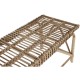 Табуретка Home ESPRIT Естествен плетена ракита 130 X 46 X 47 cm