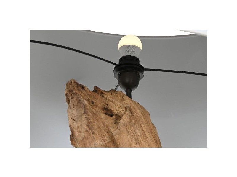 Полилей Home ESPRIT Желязо тиково дърво 65 x 65 x 50 cm