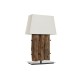 Настолна лампа Home ESPRIT Желязо тиково дърво 40 X 20 X 80 cm