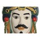Саксия Home ESPRIT Зелен Многоцветен Порцелан 20 x 20 x 29 cm (2 броя)