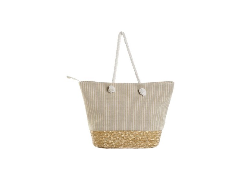 Дамска Чанта Home ESPRIT Син Бежов Естествен 52 x 16 x 33 cm (2 броя) Дамска Чанта Home ESPRIT Син Бежов Естествен 52 x 16 x 33 cm (2 броя)