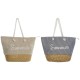 Дамска Чанта Home ESPRIT Син Бежов Естествен 52 x 16 x 33 cm (2 броя) Дамска Чанта Home ESPRIT Син Бежов Естествен 52 x 16 x 33 cm (2 броя)