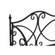 Лавица Home ESPRIT Черен Многоцветен Керамика железен 3 Рафтове 54 x 29 x 121 cm 58 x 31,5 x 117 cm