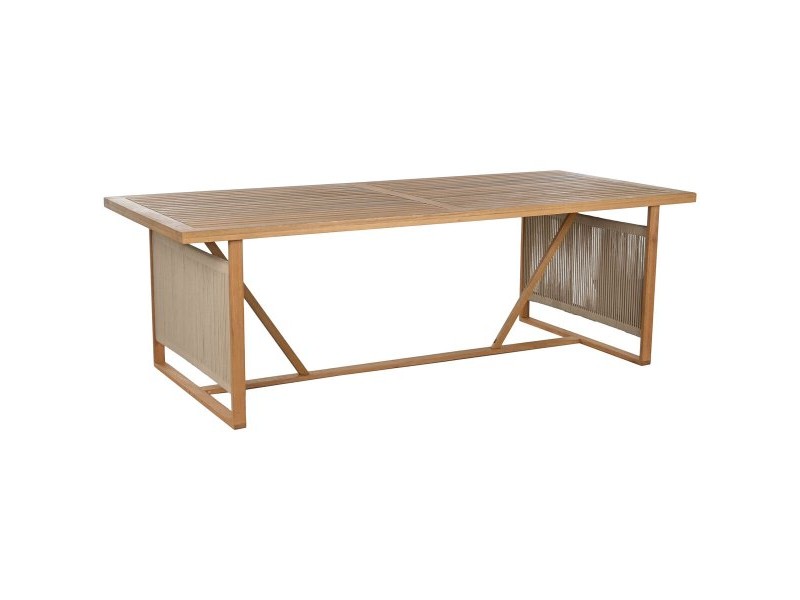 Комплект от маса с стола Home ESPRIT Кафяв 230 x 100 x 75 cm