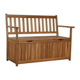 Пейка Home ESPRIT Кафяв Aкациево дърво Естествен 120 x 60 x 87 cm