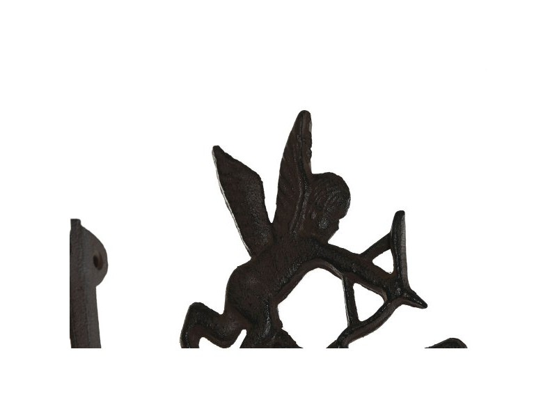 Звънец Home ESPRIT Кафяв Черен Желязо 16,5 x 10 x 21 cm Звънец Home ESPRIT Кафяв Черен Желязо 16,5 x 10 x 21 cm