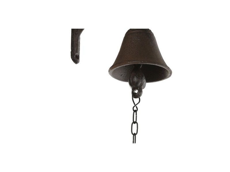 Звънец Home ESPRIT Кафяв Черен Желязо 15,7 x 7,5 x 42 cm Звънец Home ESPRIT Кафяв Черен Желязо 15,7 x 7,5 x 42 cm