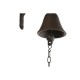 Звънец Home ESPRIT Кафяв Черен Желязо 15,7 x 7,5 x 42 cm Звънец Home ESPRIT Кафяв Черен Желязо 15,7 x 7,5 x 42 cm