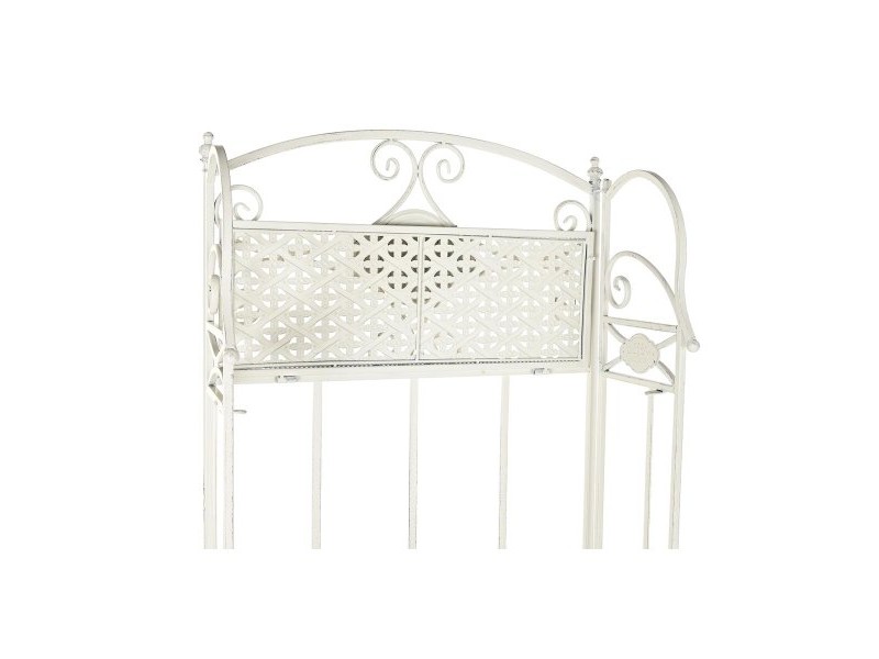 Лавица Home ESPRIT Бял Метал 4 Рафтове 61 x 29 x 163,5 cm