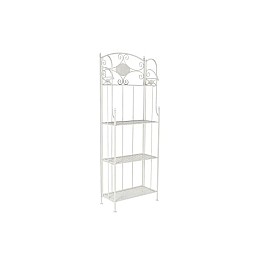 Лавица Home ESPRIT Бял Метал 4 Рафтове 61 x 29 x 163,5 cm