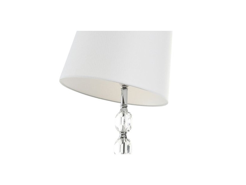Лампион Home ESPRIT Бял Сребрист 50 W 220 V 35 x 35 x 150 cm (3 Части)