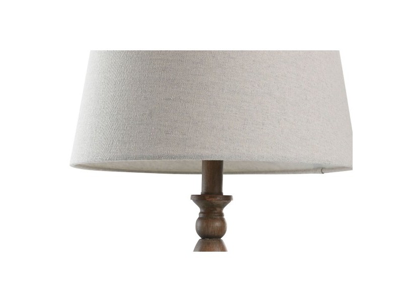 Лампион Home ESPRIT Кафяв Сметана 50 W 220 V 38 x 38 x 150 cm (3 Части)