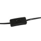 Лампион Home ESPRIT Кафяв Сметана 50 W 220 V 38 x 38 x 150 cm (3 Части)