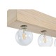 Полилей Home ESPRIT Бял Черен Светло кафяв Дървен 50 W 80 x 10 x 30 cm Полилей Home ESPRIT Бял Черен Светло кафяв Дървен 50 W 80 x 10 x 30 cm