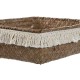 Игра на Кошници Home ESPRIT Естествено влакно Boho Износени 26 x 26 x 10 cm