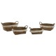 Игра на Кошници Home ESPRIT Естествено влакно Boho Износени 33 x 25 x 15 cm Игра на Кошници Home ESPRIT Естествено влакно Boho Износени 33 x 25 x 15 cm