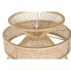 Полилей Home ESPRIT Кафяв Бамбук 50 W 40 x 40 x 30 cm