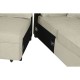 Разтегателен диван Home ESPRIT От пясък Модерен 298 x 154 x 92 cm