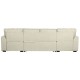Разтегателен диван Home ESPRIT От пясък Модерен 298 x 154 x 92 cm