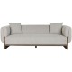 Фотьойл Home ESPRIT Кафяв Бежов Scandi 220 x 95 x 77 cm Фотьойл Home ESPRIT Кафяв Бежов Scandi 220 x 95 x 77 cm