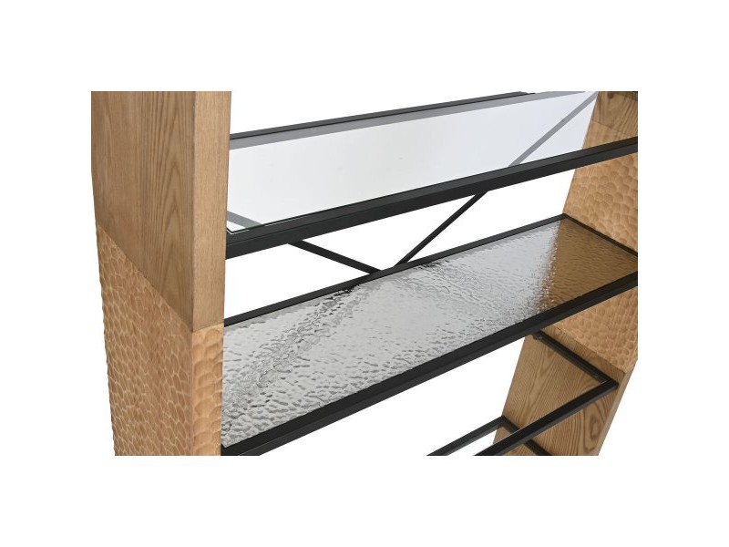 Лавица Home ESPRIT Метал Кристал Cмърч 120 x 31 x 158 cm Лавица Home ESPRIT Метал Кристал Cмърч 120 x 31 x 158 cm