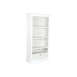 Лавица Home ESPRIT Бял Дърво манго 90 x 40 x 180 cm