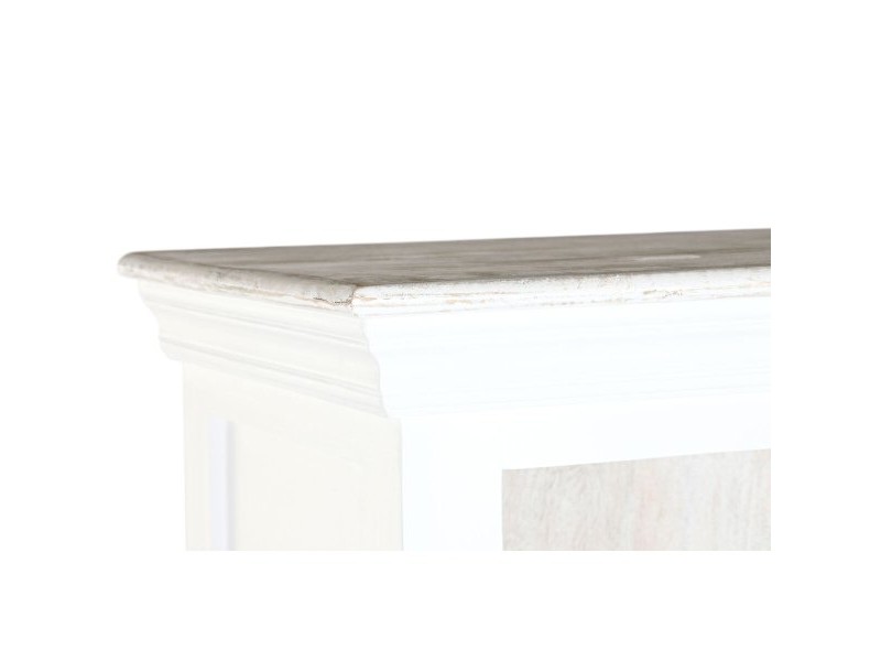 Лавица Home ESPRIT Бял Дърво манго 90 x 40 x 180 cm Лавица Home ESPRIT Бял Дърво манго 90 x 40 x 180 cm