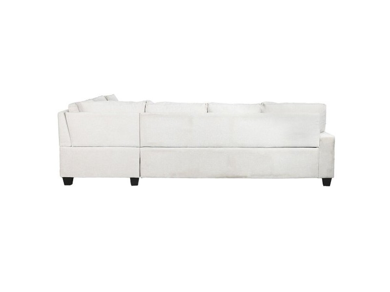 Разтегателен диван Home ESPRIT Бежов Модерен 285 x 260 x 90 cm