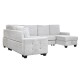 Разтегателен диван Home ESPRIT Модерен 307 x 242 x 86 cm