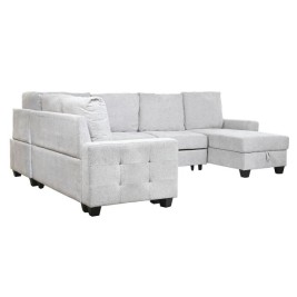 Разтегателен диван Home ESPRIT Модерен 307 x 242 x 86 cm
