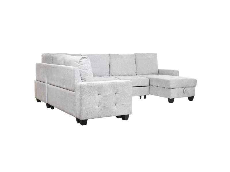 Разтегателен диван Home ESPRIT Модерен 307 x 242 x 86 cm