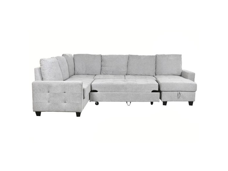 Разтегателен диван Home ESPRIT Модерен 307 x 242 x 86 cm