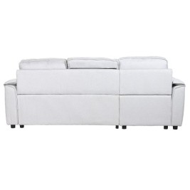 Разтегателен диван Home ESPRIT Светло сив Модерен 220 x 153 x 88 cm