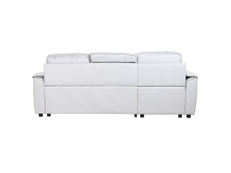 Разтегателен диван Home ESPRIT Светло сив Модерен 220 x 153 x 88 cm