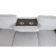 Разтегателен диван Home ESPRIT Светло сив Модерен 220 x 153 x 88 cm
