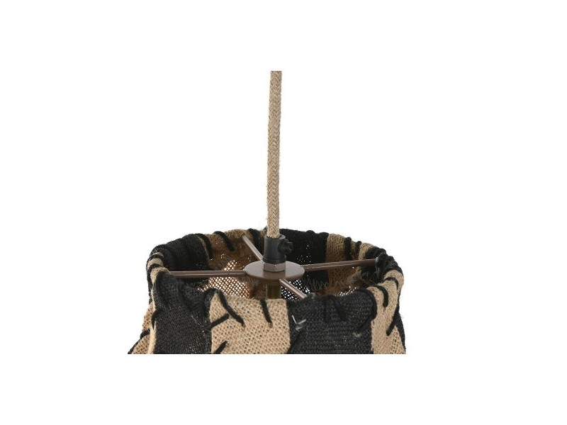 Полилей Home ESPRIT Двуцветен Юта Въже Желязо 25 W 50 x 50 x 54 cm