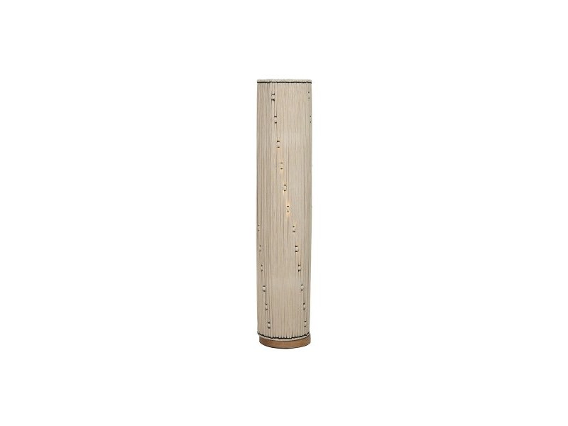 Лампион Home ESPRIT Кафяв Черен Бежов 50 W 220 V 25 x 25 x 125 cm