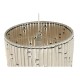 Полилей Home ESPRIT Черен Юта 50 W 39 x 39 x 21 cm