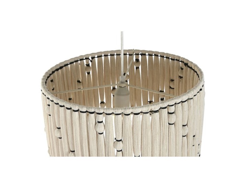 Полилей Home ESPRIT Черен Юта 50 W 39 x 39 x 21 cm