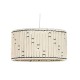 Полилей Home ESPRIT Черен Юта 50 W 39 x 39 x 21 cm