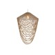 Полилей Home ESPRIT Светло кафяв Юта Дървен 67 x 67 x 100 cm Полилей Home ESPRIT Светло кафяв Юта Дървен 67 x 67 x 100 cm