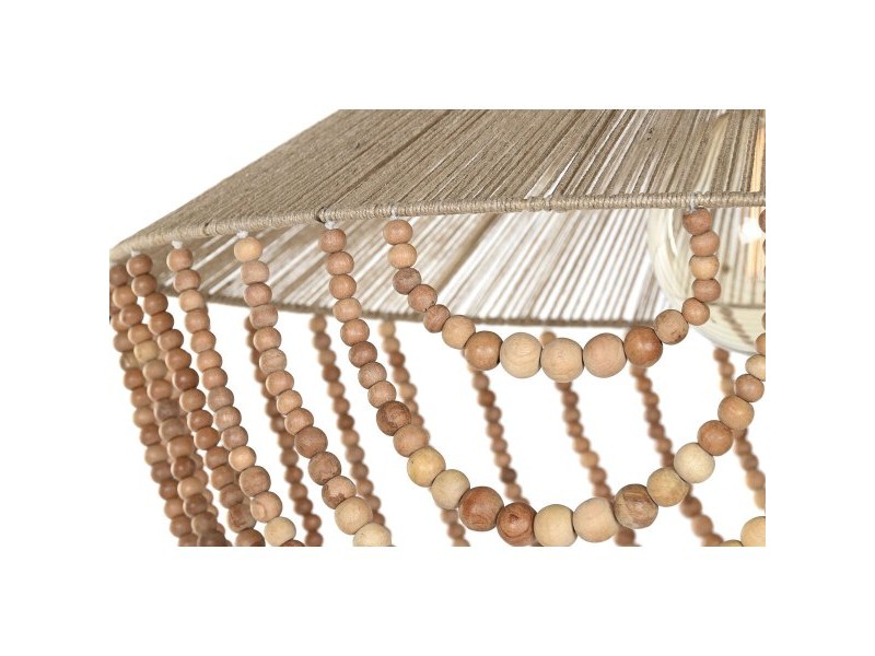Полилей Home ESPRIT Светло кафяв Юта Дървен 67 x 67 x 70 cm