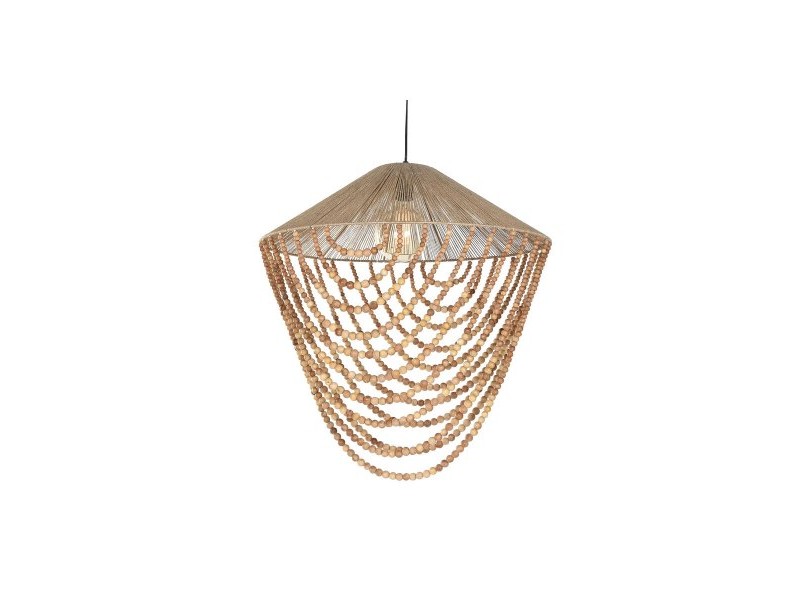 Полилей Home ESPRIT Светло кафяв Юта Дървен 67 x 67 x 70 cm