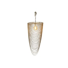 Полилей Home ESPRIT Златен Желязо 46 x 46 x 98 cm