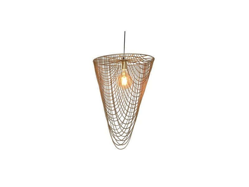Полилей Home ESPRIT Златен Желязо 46 x 46 x 69 cm