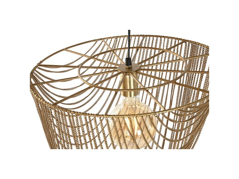 Полилей Home ESPRIT Златен Желязо 46 x 46 x 69 cm